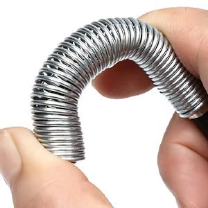 Hotwin Spring Pipeline Dredge Hook Drain Clog Remover, Hair Catcher, Bendable, Kitchen Bathroom Toilet Tub