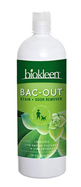 Bio Kleen Bac Out Stain and Odor Cleaner, 16 Ounce - 6 per case6