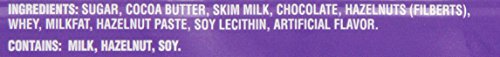 Milka Milk Chocolate with Chopped Hazelnuts, 3.52-Ounce Bars (Pack of 10)
