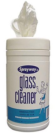 Sprayway Glass Cleaner Wipes - Case:6