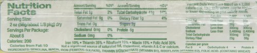 Anna - Italian Fettuccine Pasta No. 6, (6)- 16 oz. Pkgs.