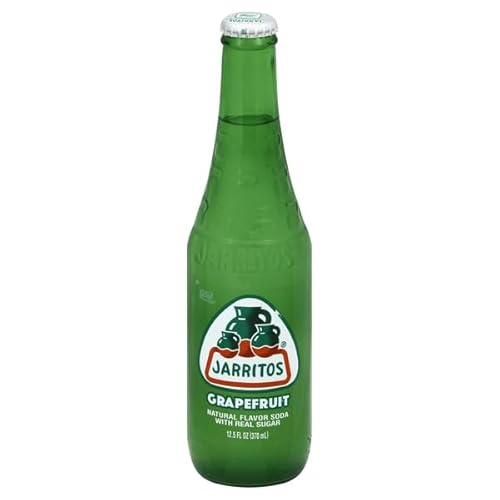 Jarritos Soda, Natural Flavor Grapefruit, 12.5 Ounce