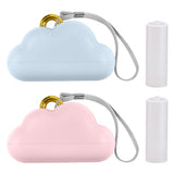 Travel Mini Lint Roller 2 Pack - Portable, Reusable & Washable Sticky Roller with 2 Extra Refills - Pet Hair Remover for Clothes, Purse, Car, Home