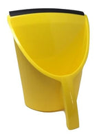 Handy Pan - Yellow - Large Capacity Heavy Duty Dust Pan | Made in USA! Great for Home, Shop, Garage,