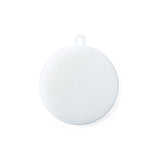 Non-Scratch Silicone Sponges Cleaning Brush Round Shape Kitchen Scrubber Sponges for Vegetable Fruits Pot Pan Dish Bowl(White)