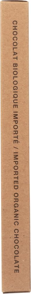 Jelina Chocolatier Organic Fair Trade Chocolate Bar - Sea Salt 72% Dark Chocolate, 3.52 Oz