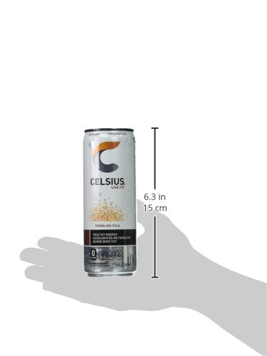 Celsius RTD Sparkling Cola, 12 Ounce