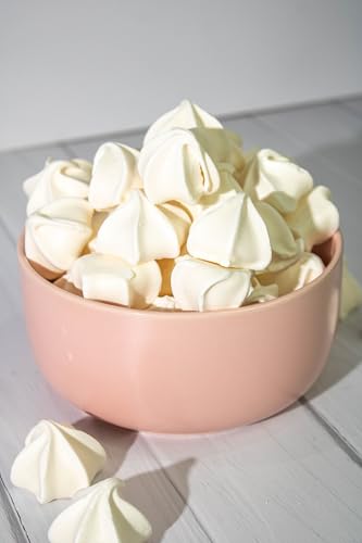 Krunchy Melts Original Meringue Cookies | Classic Vanilla Flavor | Only 80 Calories Per Serving | Fat Free, Gluten Free, Dairy Free (4 Oz)