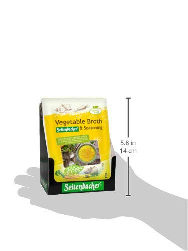 Seitenbacher Vegetable Broth Mix - Packets, 0.80-Ounce Packages (Pack of 12)