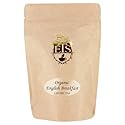 Organic English Breakfast Tea Loose Leaf 16oz Pouch | Full Bodied and Smooth Morning Blend | Traditional Black Tea from Sri Lanka China and Tanzania |