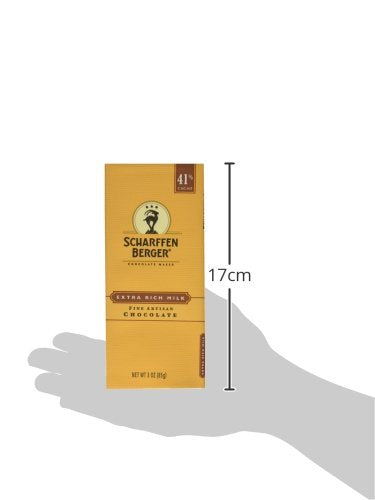 Scharffen Berger, Milk Chocolate Bar 41%, 3 oz