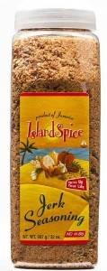 Island Spice Jerk Seasoning Product of Jamaica, Restaurant Size, 32 oz (Pack of 2)