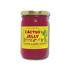 10 oz - Cactus Jelly - Made From The Fruit Of The Prickly Pear Cactus - Natural Southwest Flavor