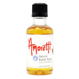 Amoretti - Natural Butter Pecan Extract Water Soluble 2 oz - Highly Concentrated & Perfect For Pastry, Savory, Brewing, and more, Preservative Free