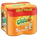 Club Orange Soda Cans 4pk (11.2 oz) Imported from Ireland