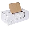 TYPLASTICS 33 Gallon Clear Trash Can Liners - 33" x 40" - High Density Garbage Bags - Case of 500 - Multipurpose for Office, Outdoor, Recycling