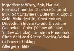 Popcorn Cheesy Cheddar 9 OZ | Kosher Food for Restaurants and Home Cooks | No MSG or Fillers | Great for Popcorns, Fried Foods, BBQ, Chicken Wings