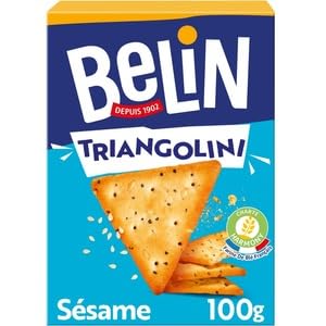 Belin Crackers Triangolini 100g (Pack of 12)