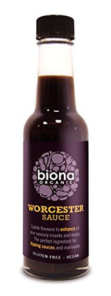 Biona Worcestershire Sauce 140ml-3 Pack