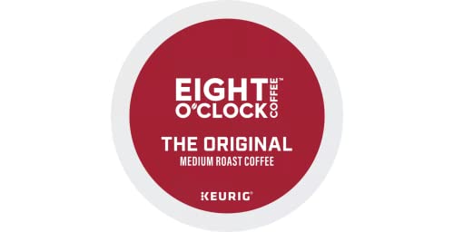 Eight O'Clock Original Blend Single Serve K-Cups for Keurig Brewers, 24 Count (Pack of 2)