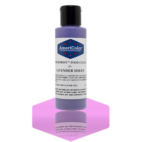 AmeriColor Amerimist Airbrush Color 4.5 Ounce, Lavender Pearl Sheen