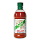 Crystal Sriracha Sauce - 16 fl oz Bottle, Authentic New Orleans Hot Sauce Blend, Sweet Tangy Jalapeño Spice for Dips, Marinades, Wings, Perfect