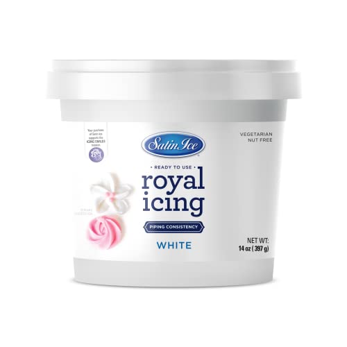 Satin Ice Ready to Use Royal Icing - 14oz Pail