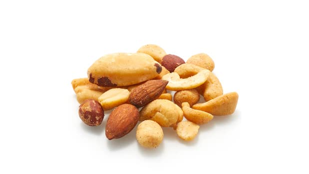 Yupik Salted Mix Nuts, 2.2 lb (35.2 oz), A Blend of Peanuts, Almonds, Hazelnuts, Brazil Nuts & Cashews, Kosher, Vegan, Cholesterol Free, Excellent