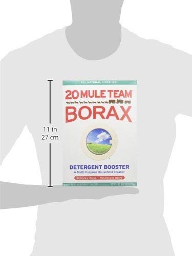 20 Mule Team Borax Natural Laundry Booster, 65 oz (Pack of 2)