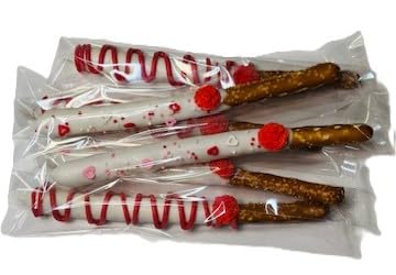 Sweet gift chocolate covered pretzel 12 Rods