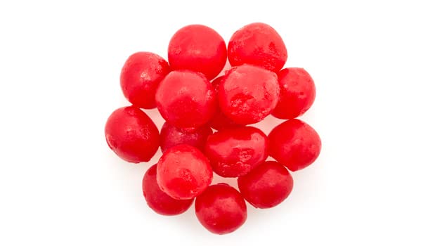 Yupik Sour Cherry Candies, 2.2 lb (35.2 oz), Cherry-Flavored Balls, Sweet & Tart, Chewy Red Gummies, Fun Treat, Sweet Candy, Delicious Snack, Ideal