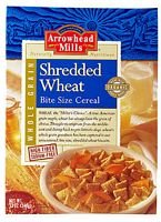 Organic Shredded Wheat Cereal; Bite Sized