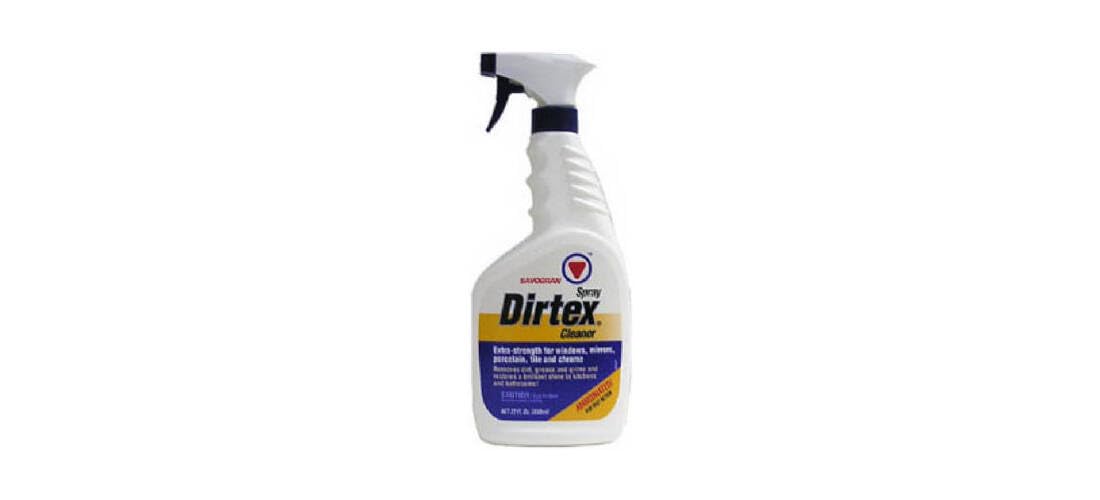 Savogran 10763 Dirtex Spray Cleaner Extra-Strength For Windows, Mirrors, Porelain, Tite and Chrome 22 oz