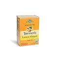 Herbal Cup Ayurveda Turmeric Tea, Organic Lemon Ginger, No Caffeine Herbal Teas (Organic Lemon Ginger, 16 Count (Pack of 1))