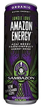 Sambazon Amazon Energy - Jungle Love - 12fl.oz. (Pack of 16)