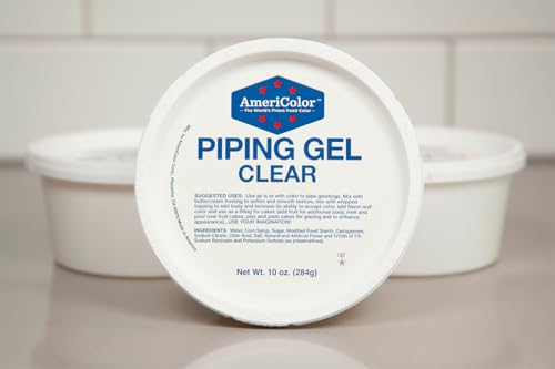 Americolor Premium Piping Gel, Clear, 10 ounce