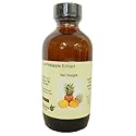 OliveNation Premium Pineapple Extract from Natural Flavors for Baking, Frosting, Beverages, Ice Cream, Non-GMO, Gluten Free, Kosher, Vegan - 4 oz