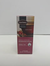 Farmer Brothers Premium Pomegranate Herbal Tea, 25 Tea Bags (Pack of 6)