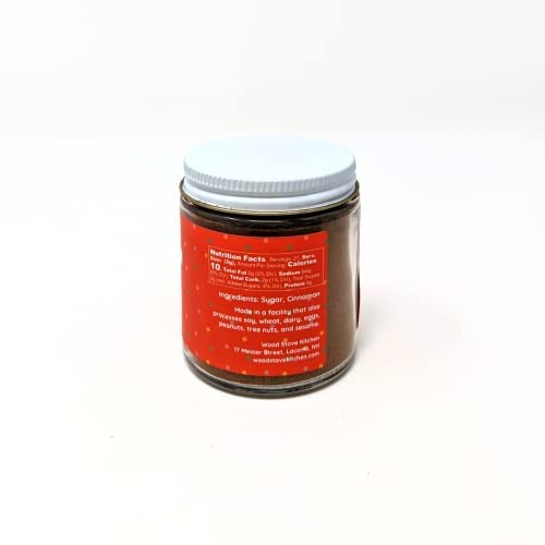 Wood Stove Kitchen - Cinnamon Sugar for Cooking & Beverages - Sugar & Seasoning w/ Natural Spice & Herbs - Flavor Your Coffee and Baked Goods- 3.8 oz