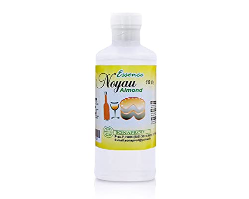 100% Haitian Noyau Almond Essence - 10 FL. Oz - Highest Almond Extract Concentration…