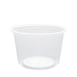 Karat [16oz - 500 ct] Clear PP Plastic Round Deli Food Container for Hot and Cold Food, BPA-Free (FP-DC16-PP)