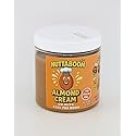 Almond Cream Spread - Nuttaboom - Natural Nut Butter with Shea Butter & Organic Coconut Oil, No Palm Oil, Healthy Bread & Toast Spread, Made in USA