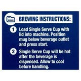 Great Value French Vanilla Ground Coffee Single Serve Cups, Light Roast, 12 Count (Pack of 2)