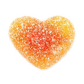 Sugarfina Peach Bellini Large Candy Cube, Gummies, 10.9 oz, 2 Count
