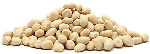 Aiva Blanched Peanuts Skinless, Blanched Raw, Uncooked Gourmet Quality Nut USA Grown 2 LB