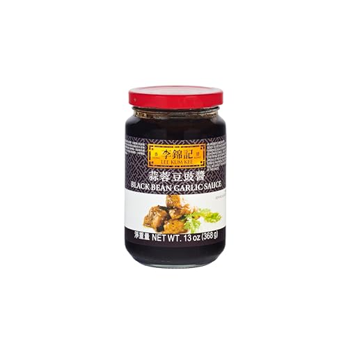 Lee Kum Kee Black Bean Garlic Sauce (13 oz - 1 Pack), Aromatic & Savory - Perfect for Marinades, Braising, Dipping Sauces, Stir-Frying and Steaming