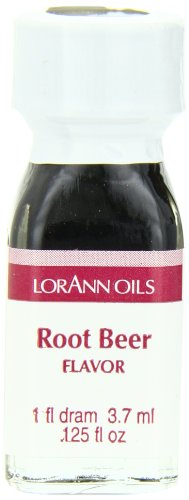 LorAnn Root Beer SS Flavor, 1 dram bottle (.0125 fl oz - 3.7ml - 1 teaspoon) 12 pack