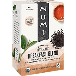 Numi Breakfast Blend 100 Individual Sealed Bags
