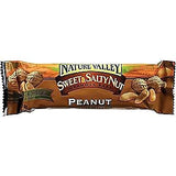 Nature Valley SN42067 Nut Granola Bars, Sweet/Salty, 1.2oz, 16/BX, Peanut