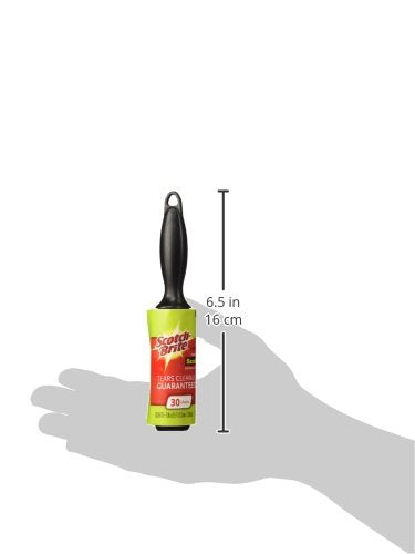 Scotch 3M Mini Lint Rollers 3-Pack (30 Sheets Each), Travel-Size Sticky Lint Removers for Clothes, Furniture and Pet Hair